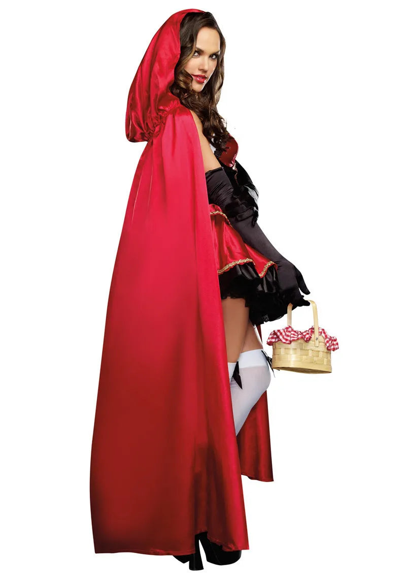 Costume Petit Chaperon Rouge Femme - Cape et Robe