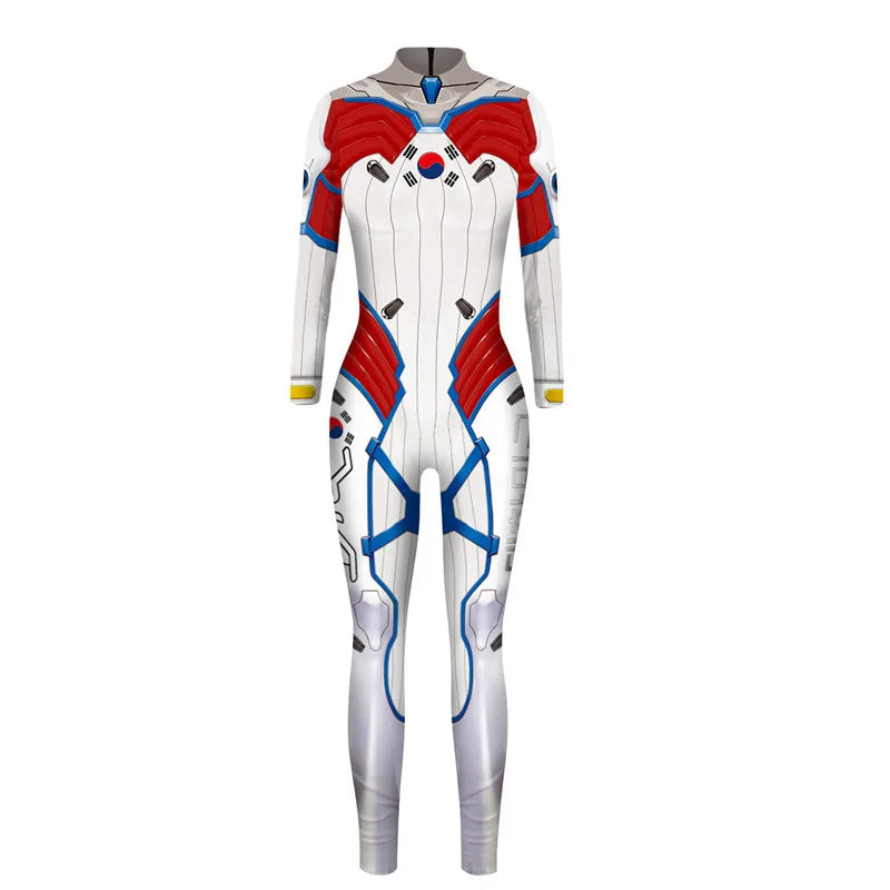 Costume Mystique X-Men Femme - Combinaison Plusieurs Coloris