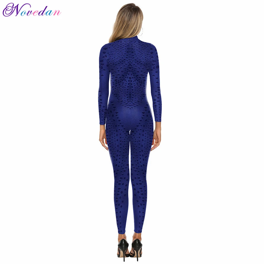 Costume Mystique X-Men Femme - Combinaison Plusieurs Coloris