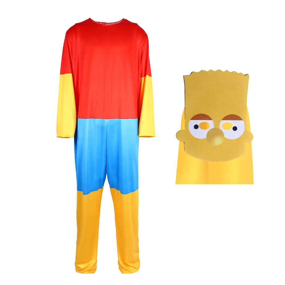 Costume Famille Simpson - Homer, Marge, Bart, Lisa, Maggie
