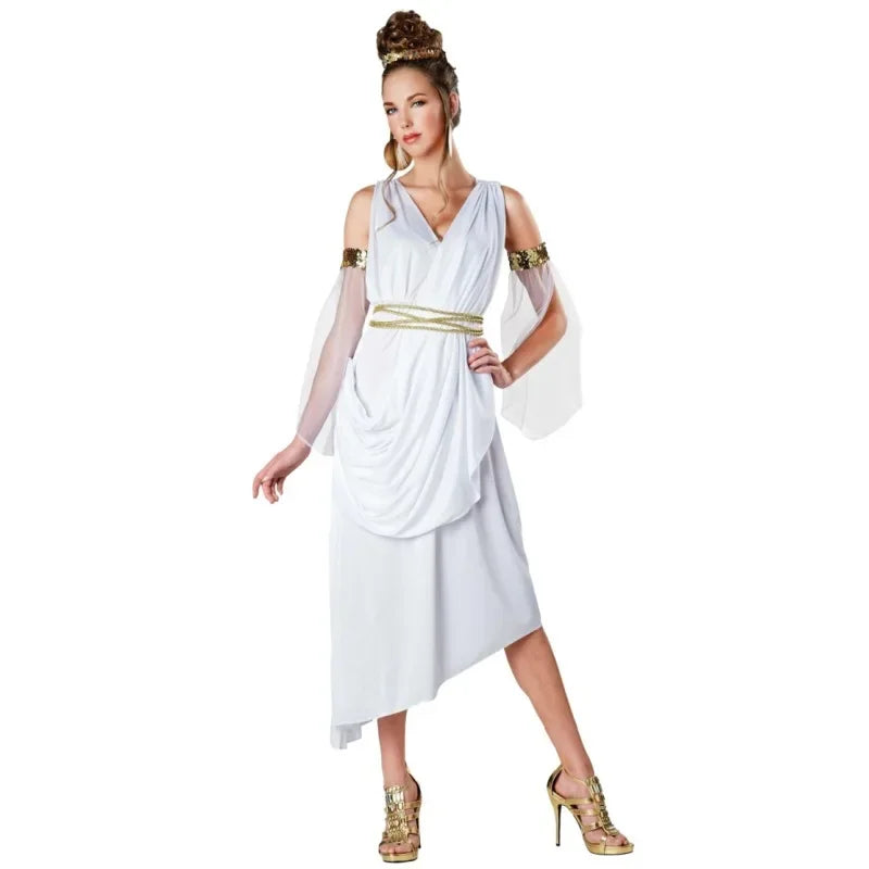 Costume Toga Grecque Zeus & Héra - Dieu et Déesse de l'Olympe