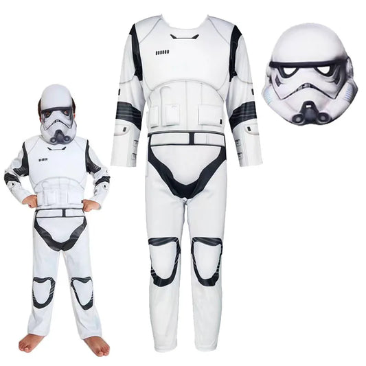Costume Mandalorien et Stormtrooper Enfant - Chasseur de Primes Galactique