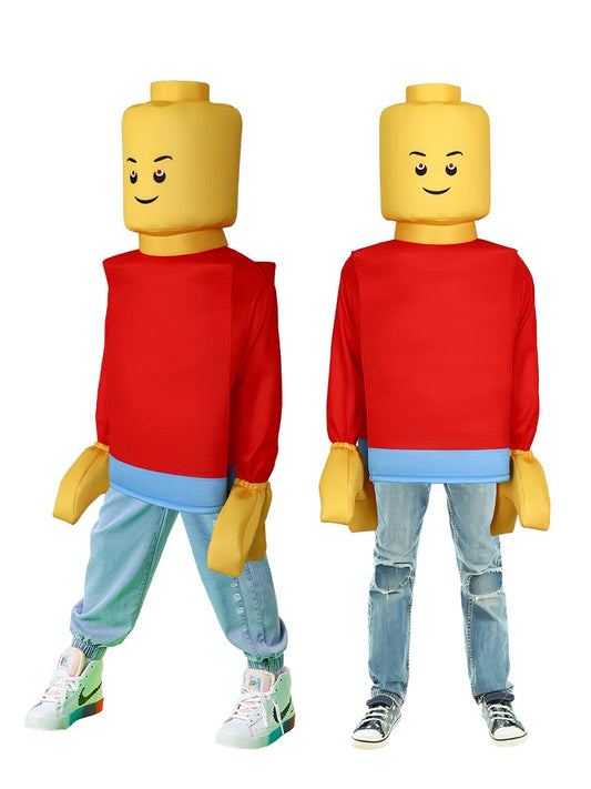 Déguisement LEGO BrickHeadz - Tête Cube
