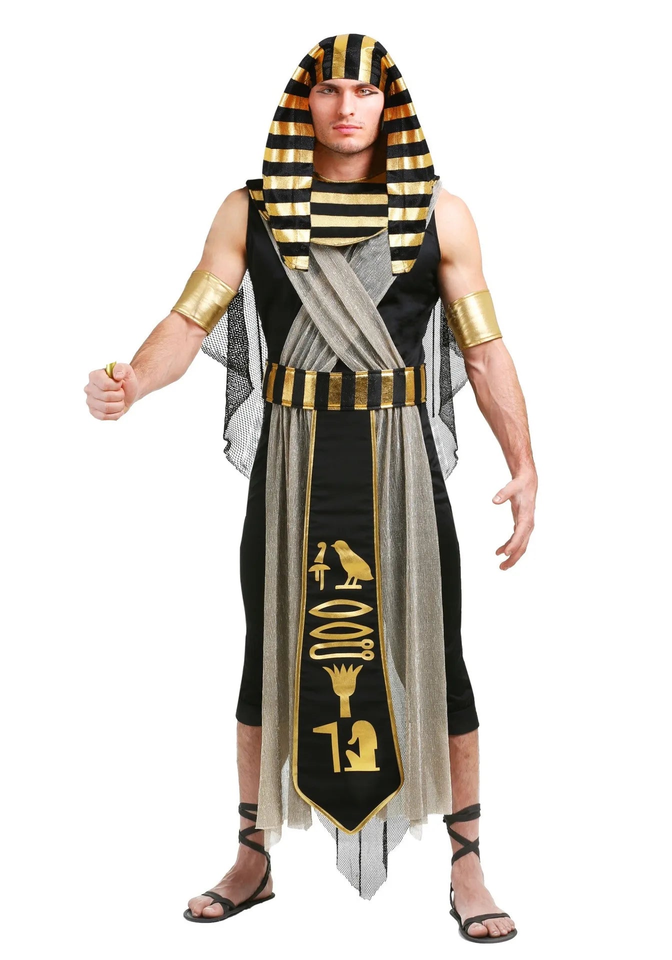 Costume Pharaon et Reine d'Égypte - Couple Antique