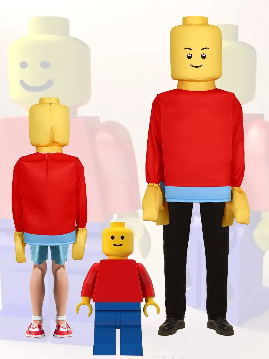 Déguisement LEGO BrickHeadz - Tête Cube
