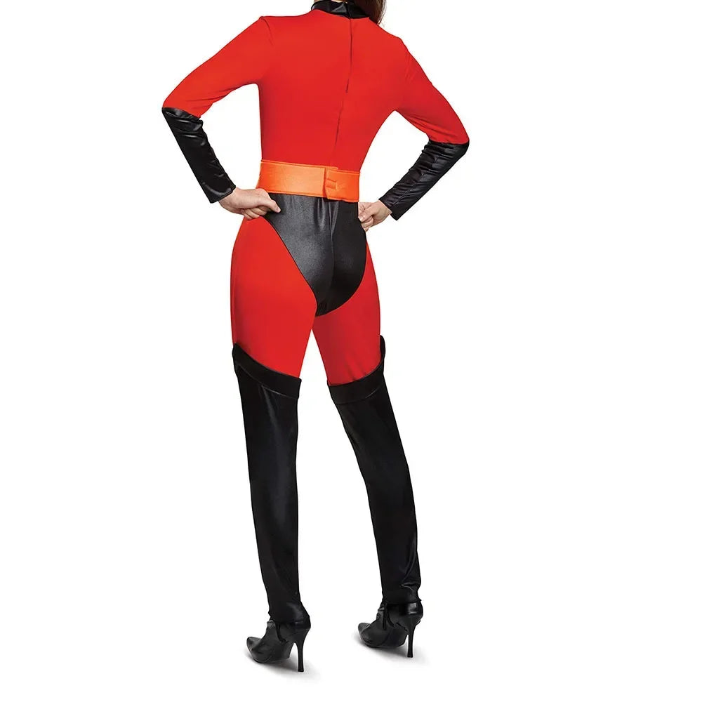 Costume Les Indestructibles Enfant - Combinaison Rouge et Masque