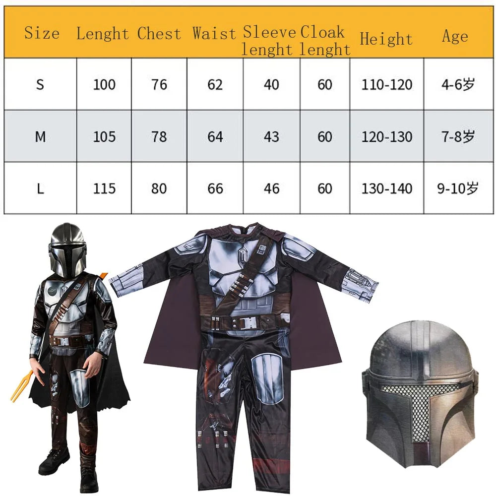 Costume Mandalorien et Stormtrooper Enfant - Chasseur de Primes Galactique