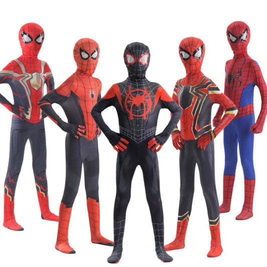 Costume Spider-Man Enfant - 6 Designs (Miles Morales, Gwen...)