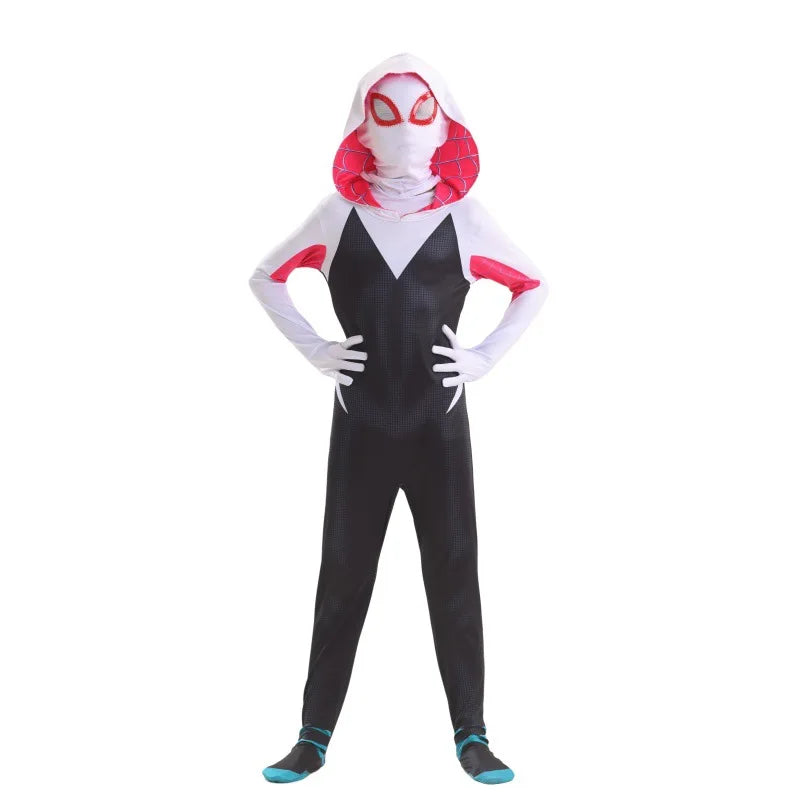 Costume Spider-Man Enfant - 6 Designs (Miles Morales, Gwen...)
