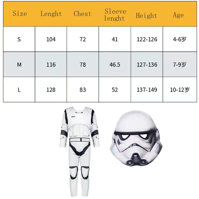 Costume Mandalorien et Stormtrooper Enfant - Chasseur de Primes Galactique